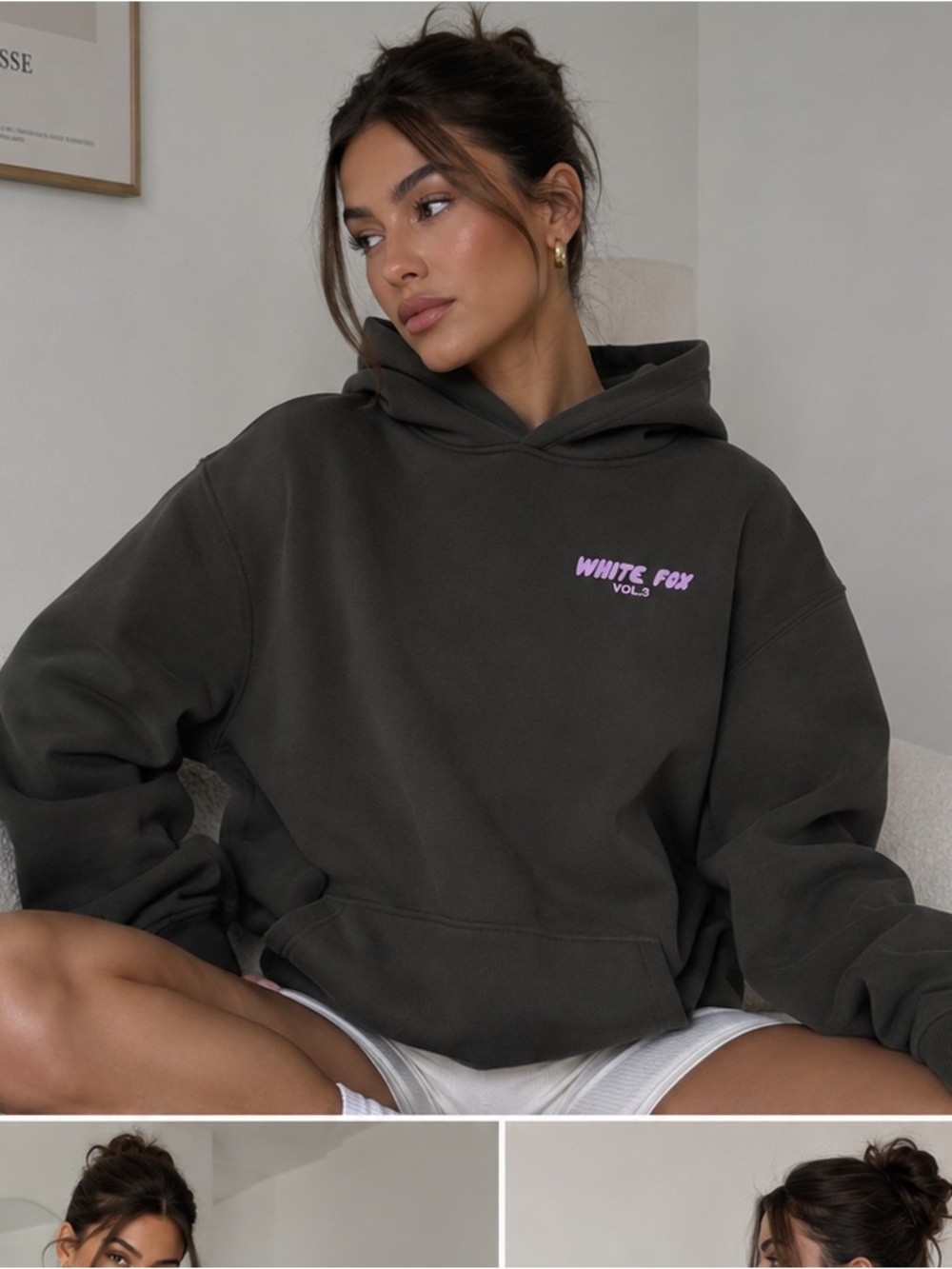 White Fox Vol.3 Oversized Hoodie